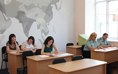 Обучение группы работников Управления Федеральной службы судебных приставов по Омской области